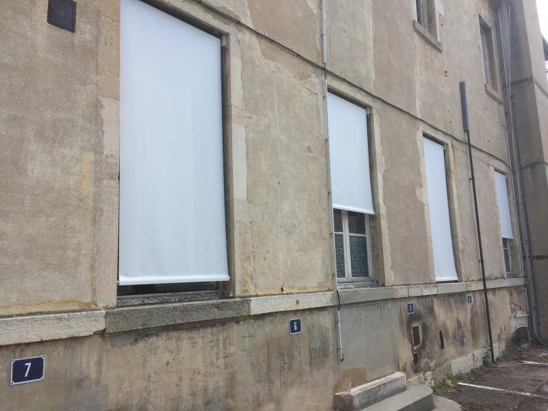 Volets et stores tombant blanc