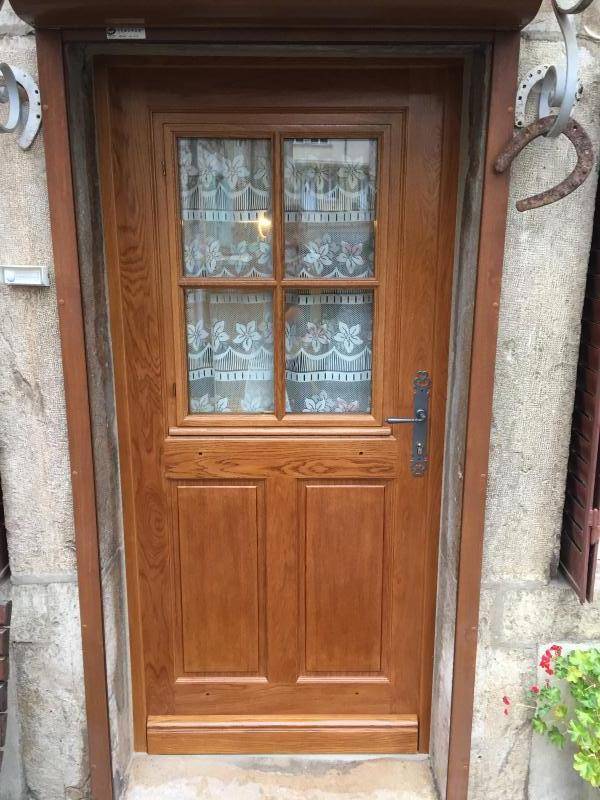 Porte d'entrée ancinne bois